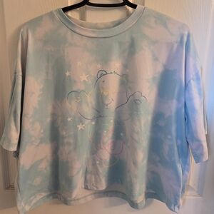 Care Bear Tie Dye Crop Top